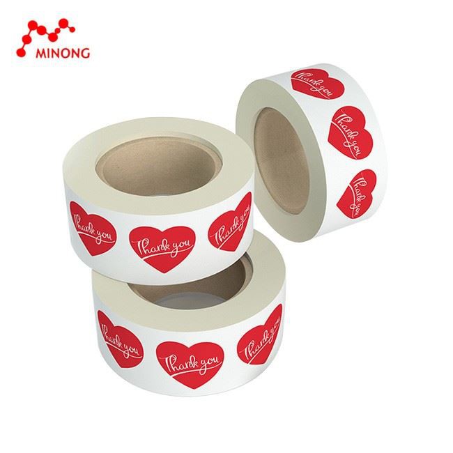 permanent printable sticker paper china customized